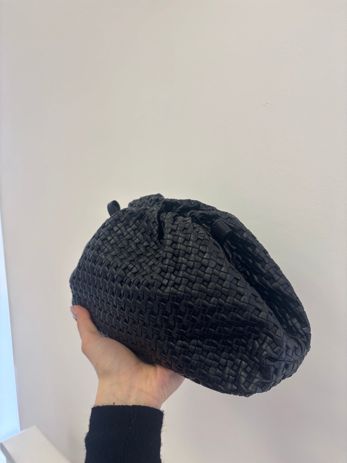 Pochette clutch nera