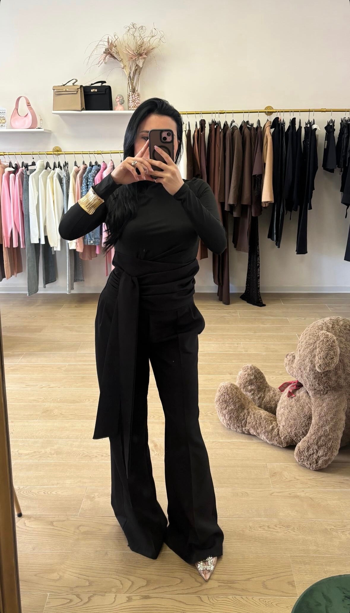 Pantalone con nodo